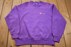 Vintage 1980s Purple Champion Crewneck