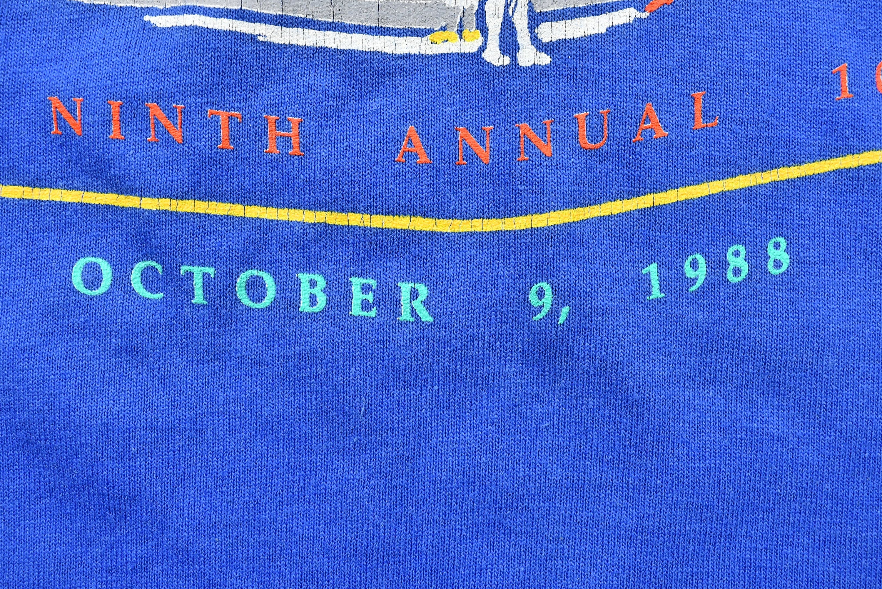 Vintage 1988 Georgetown 10k Graphic Long-Sleeve T-Shirt