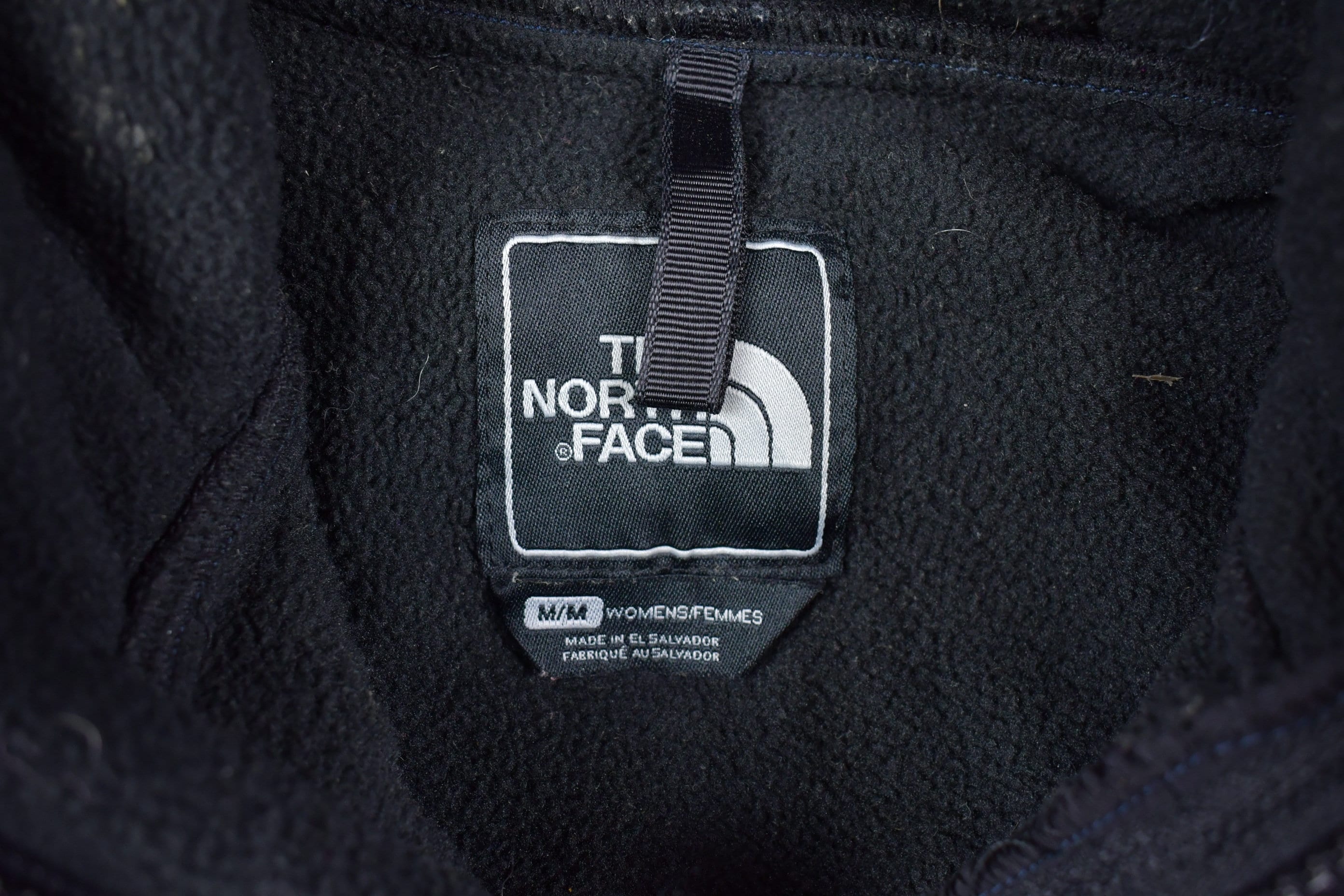 Vintage 1990s North Face Hooded Denali Fleece Sweater