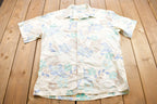 Vintage 1990s Kahala Floral Button Up Shirt