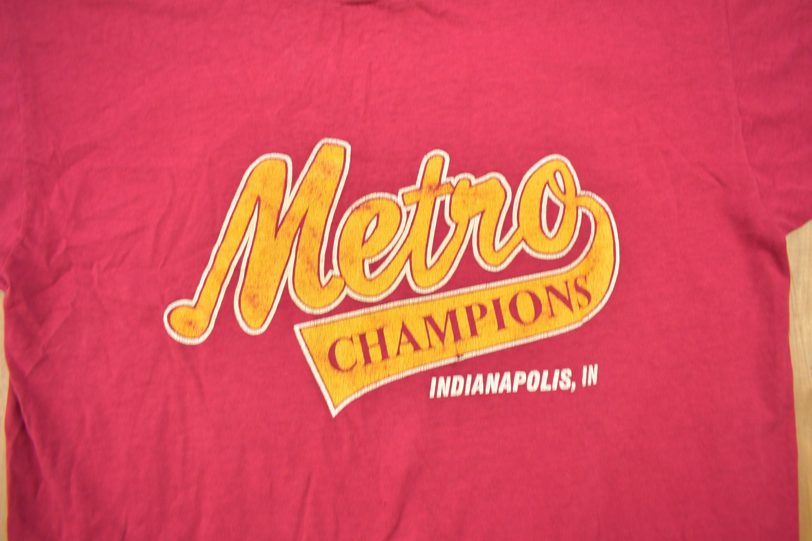 Vintage 1990s Metro Champions Philadelphia Graphic T Shirt