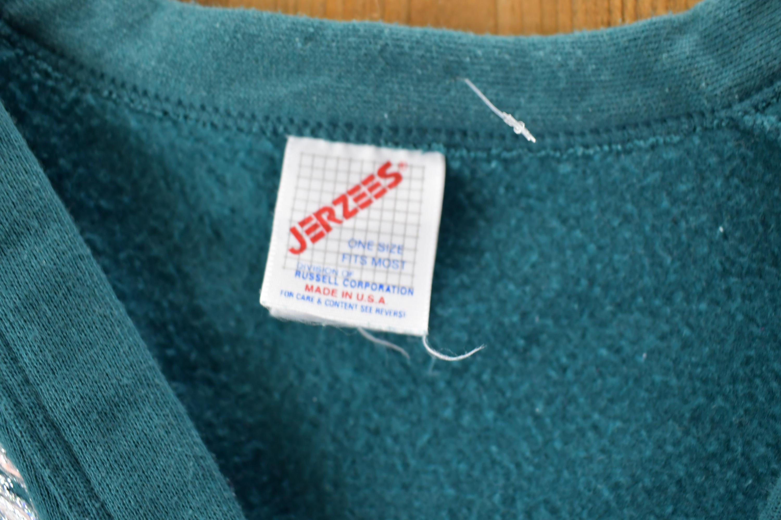 Vintage 1990s Cardigan Design Sweatshirt