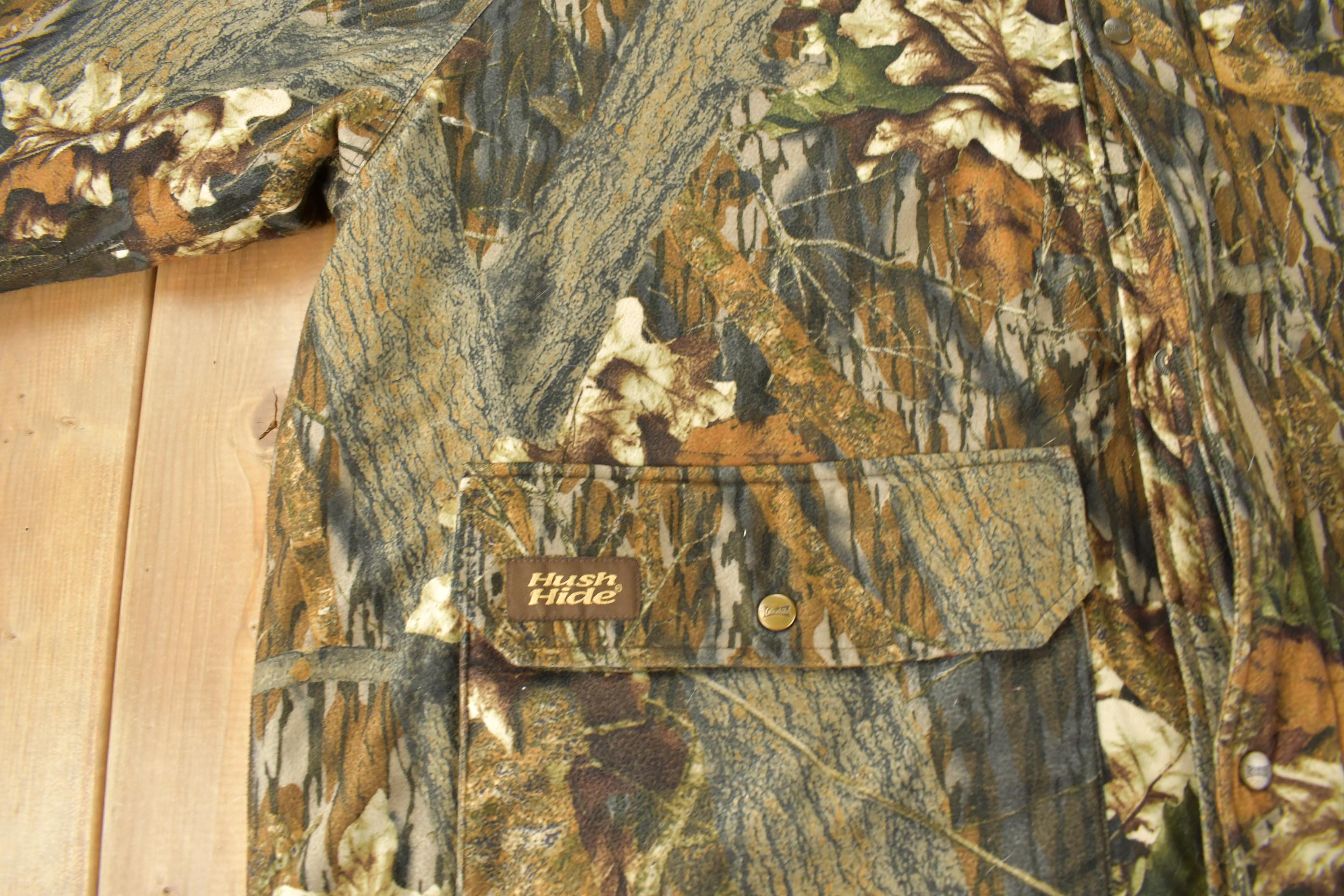 Vintage 1990s Gamehide Mossy Oak Camo All Over Print Jacket