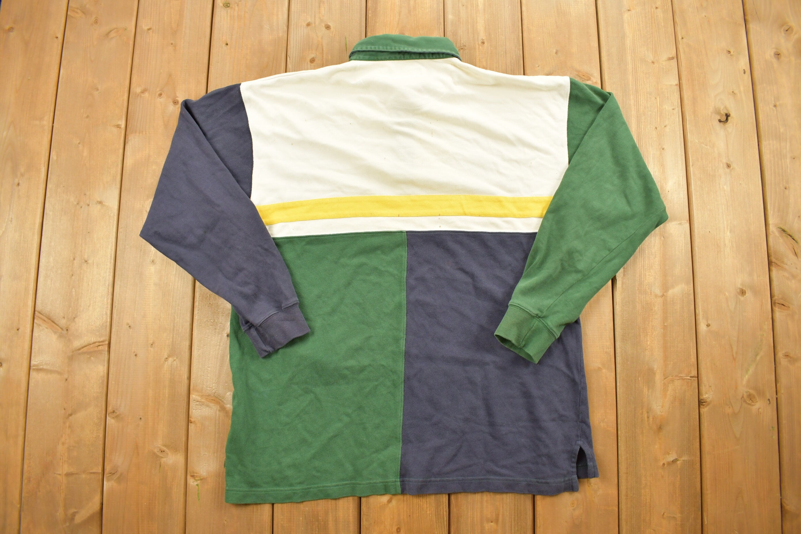 Vintage 90's St John's Bay Quarter Button Up Shirt