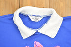 Vintage 1990s Cute Floral Crewneck