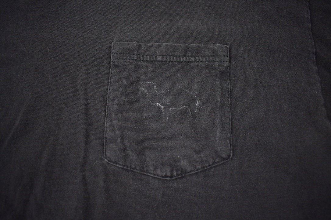 Vintage 1990s Hanes Heavyweight Camel Theme Graphic T-Shirt Made In USA Size XL