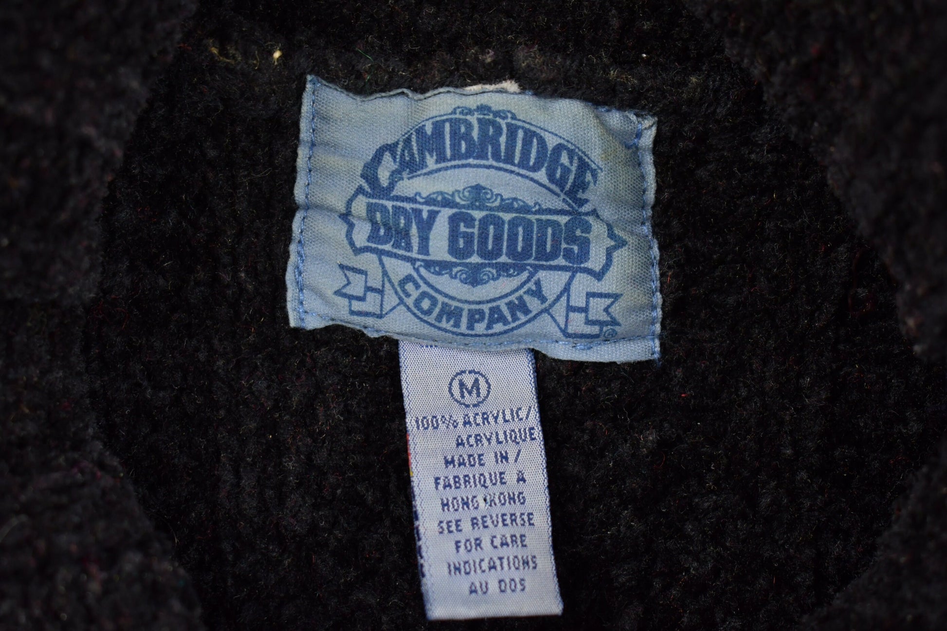 Vintage 1980s Abstract Pattern Knit Patchwork Turtle Neck Sweater