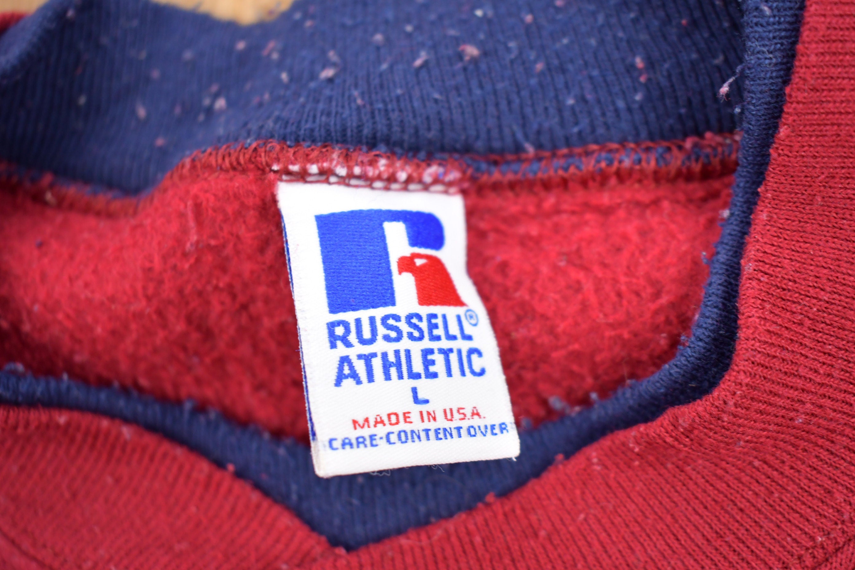 Vintage 1990s Russell Athletic Made In USA Crewneck Sweatshirt