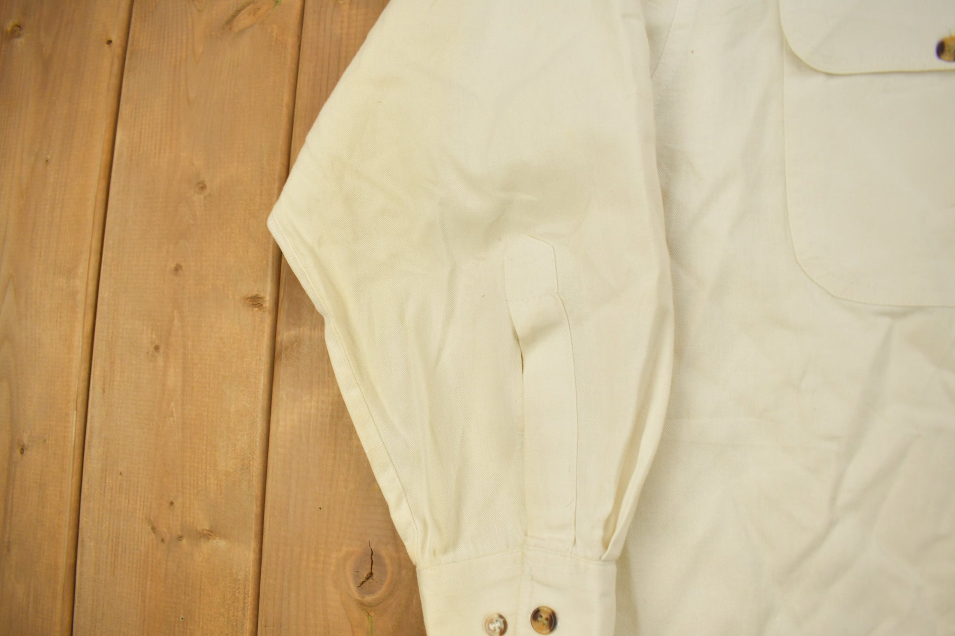 Vintage 1990s Tommy Hilfiger Embroidered Flag Patch Button Up Shirt