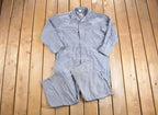 Vintage 1980s Lee Union-Alls Herringbone Jumpsuit
