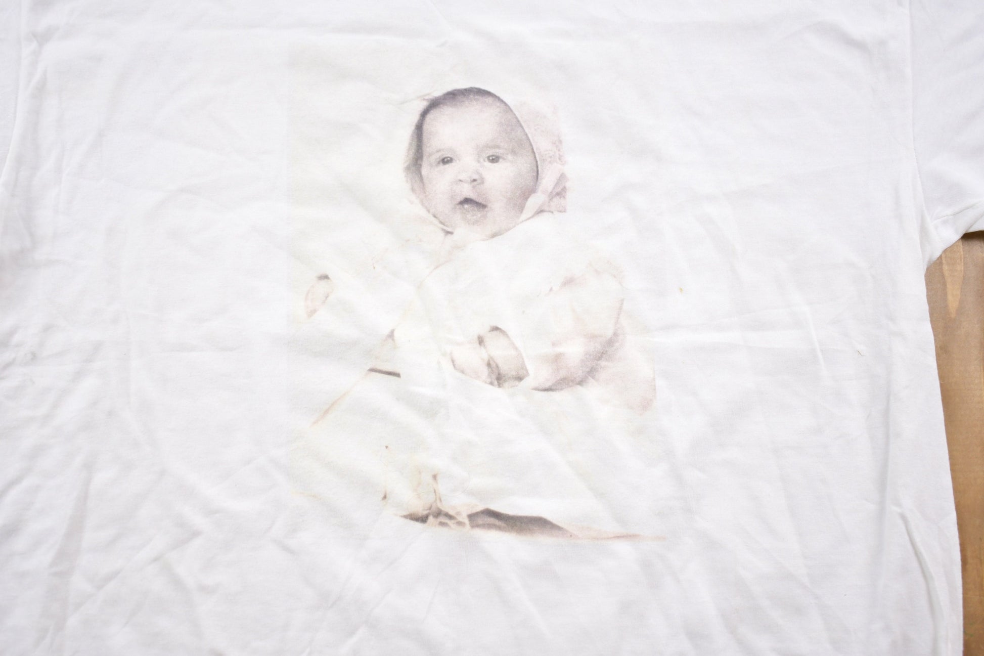 Vintage 1990s Baby Graphic T-Shirt / Graphic / 80s / 90s / Streetwear / Retro Style / Single Stitch / Made In USA / Baby Tee