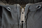 Vintage Distressed Carhartt Full Zip Fleece Lined Hoodie Sweatshirt