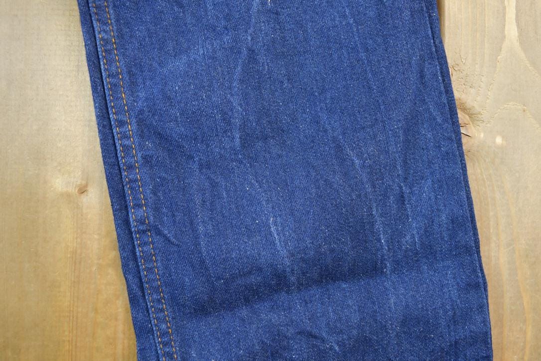 Vintage 1970s Levi's Bush Jeans Orange Tab 516 Denim Size 30 x 34