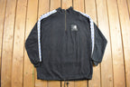 Vintage 1990s Polar Ice Vodka Quarter Zip Fleece Sweatshirt