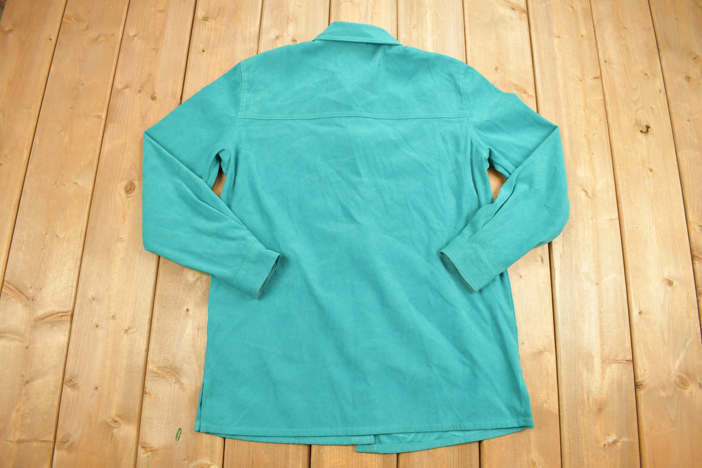 Vintage 1970s Allison Daley Blank Button Up Shirt