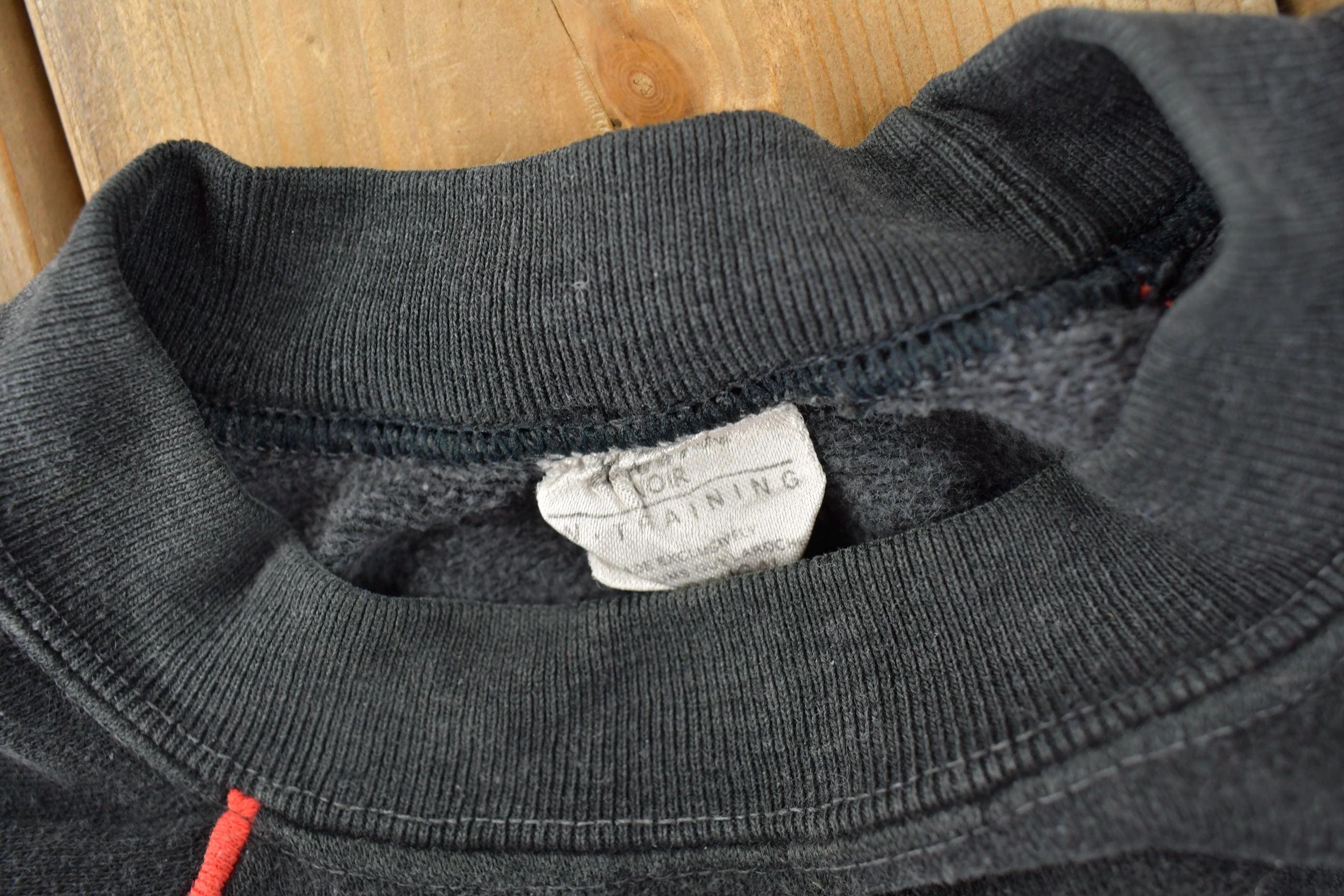 Vintage 1980s Drakkar Noir Raglan Crewneck Sweatshirt