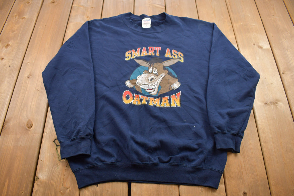 Vintage 1990s Smart Oatman Crewneck Sweatshirt