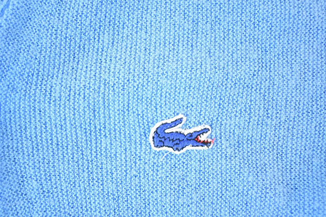 Vintage 1970s Izod Lacoste Knit Cardigan Sweater Men's S