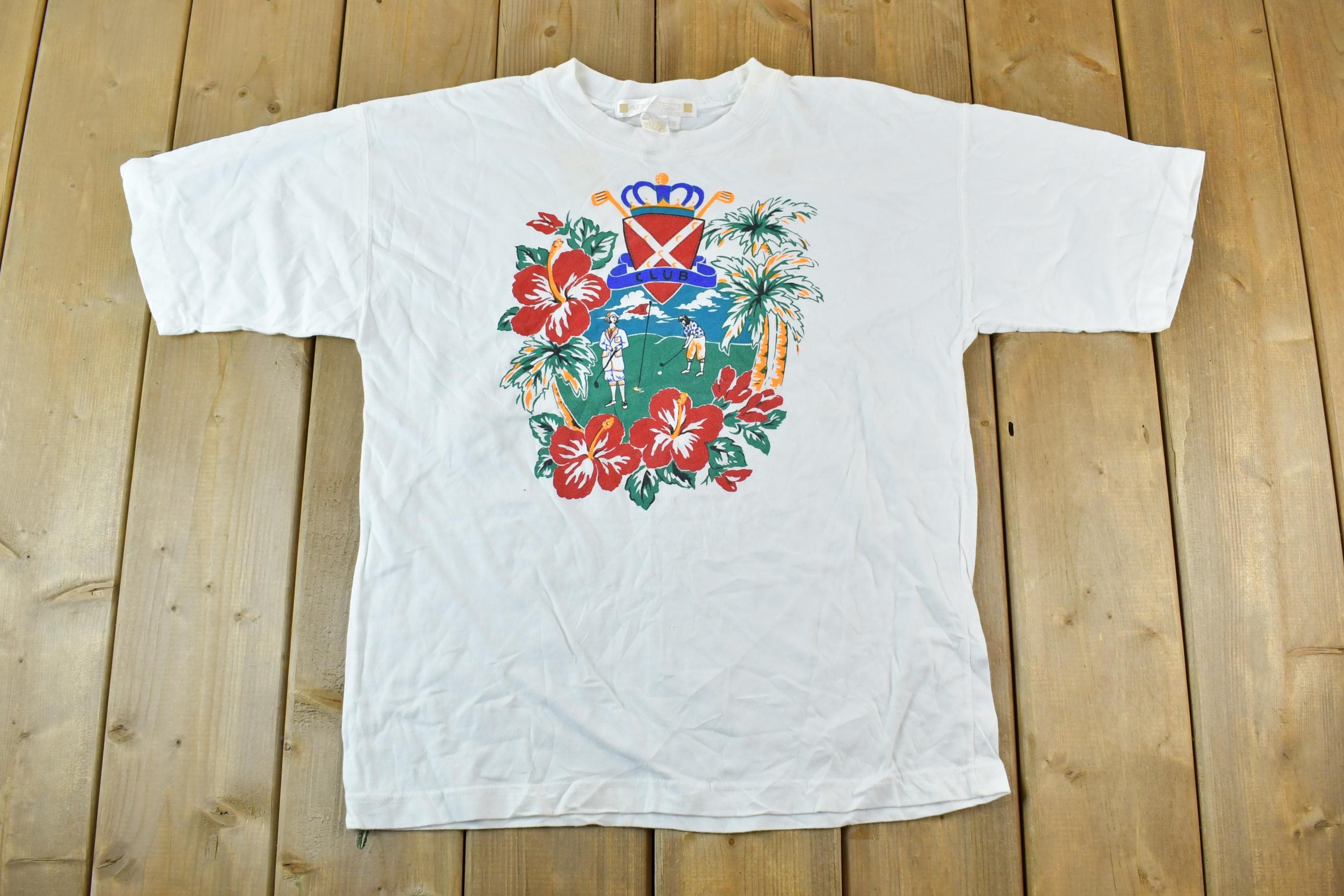 Vintage 1990s Golf Club Single Stitch T-Shirt