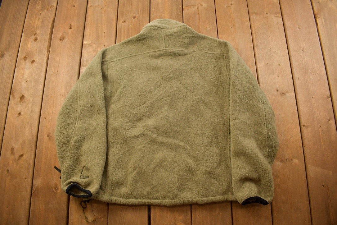 Vintage 1990s Sierra Designs Fleece Sweater