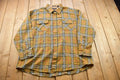 Vintage 1990s Plaid Flannel Button Up Shirt