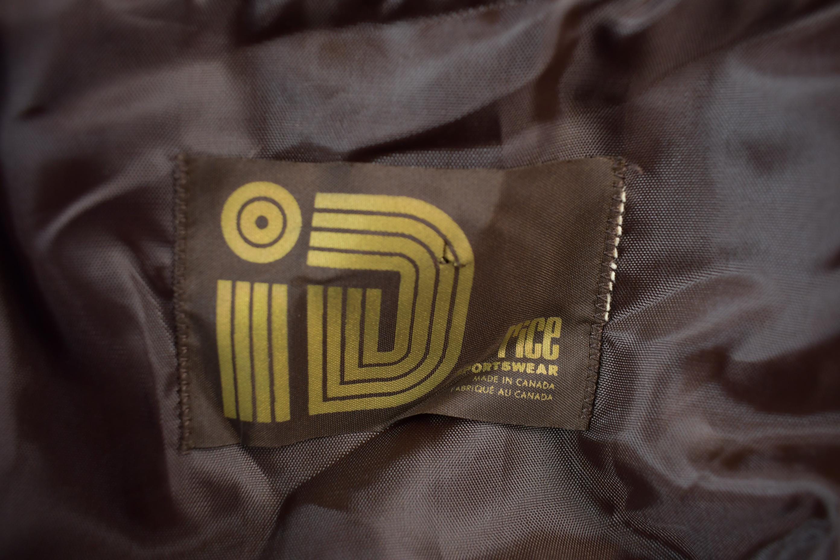 Vintage 1990s Rice ID Suede Leather Full Length Jacket