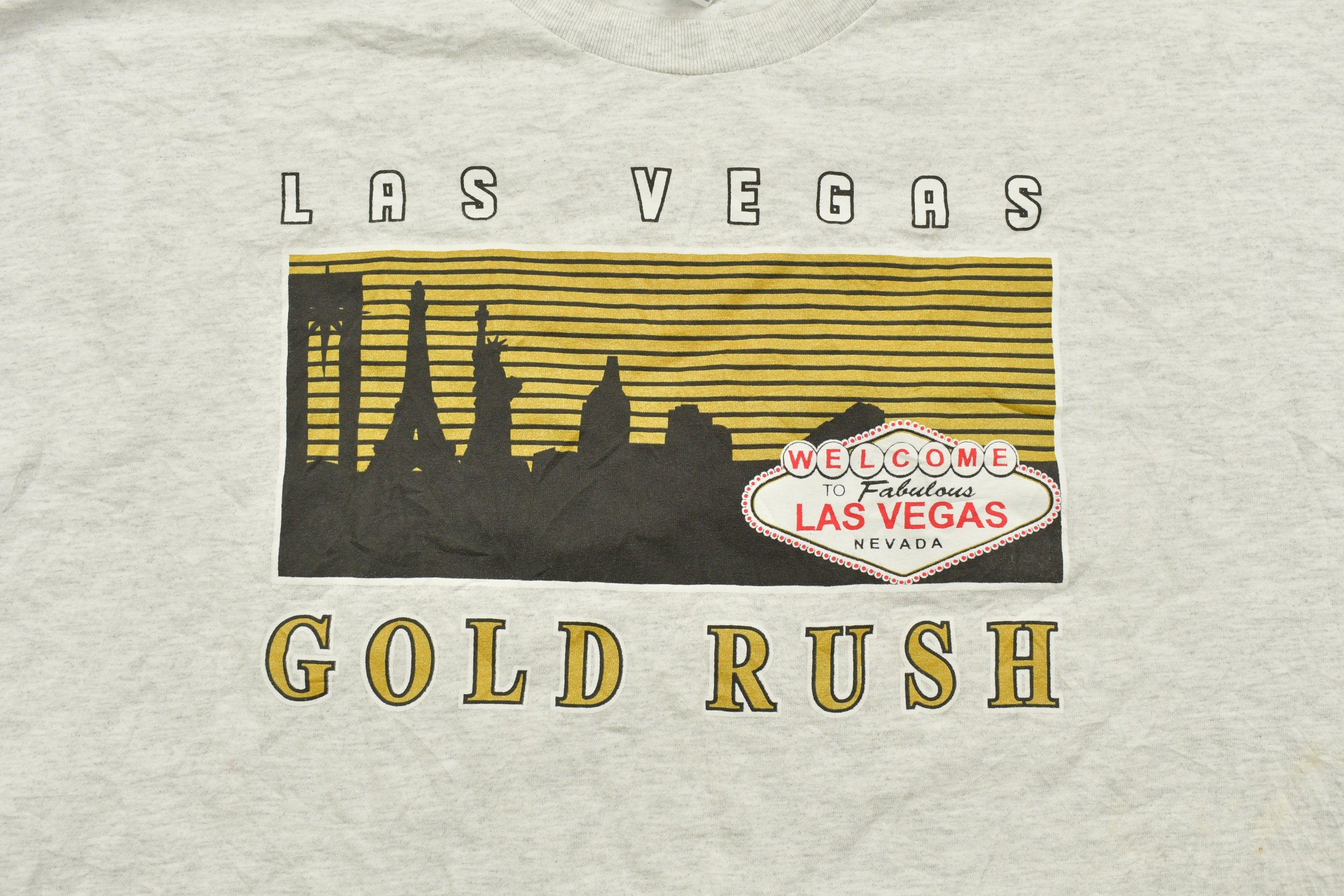 Vintage 1990s Las Vegas Gold Rush Long Sleeve Shirt