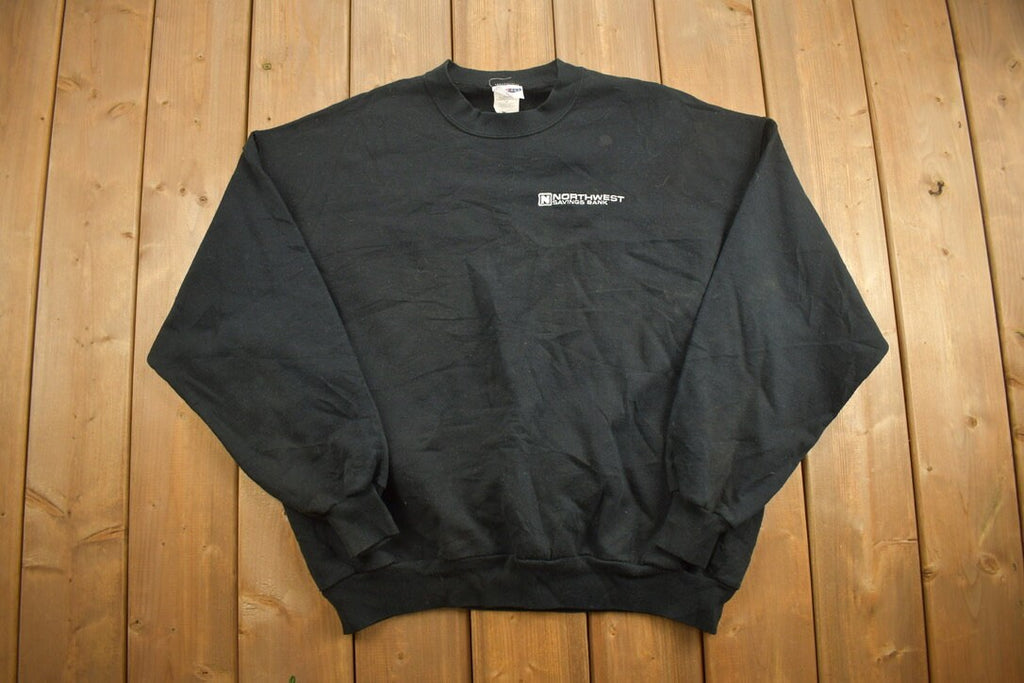 Vintage 1990s Northwest Savings Bank Crewneck Sweatshirt