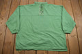 Vintage 1990s Blank Quarter Button Sweatshirt /