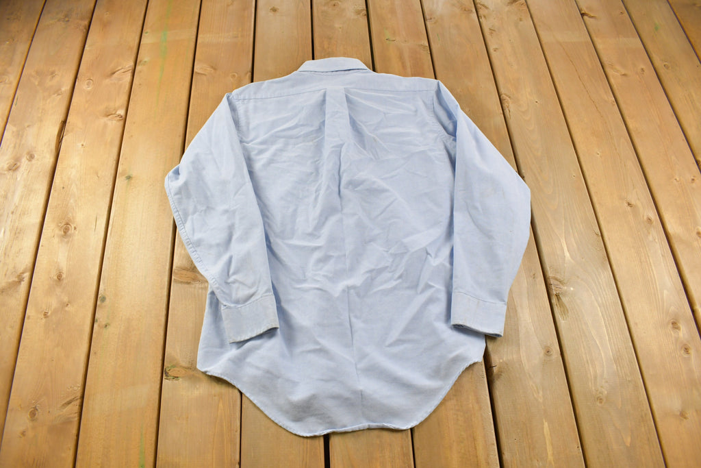 Vintage 1990s Arrow Dover Blank Button Up Shirt