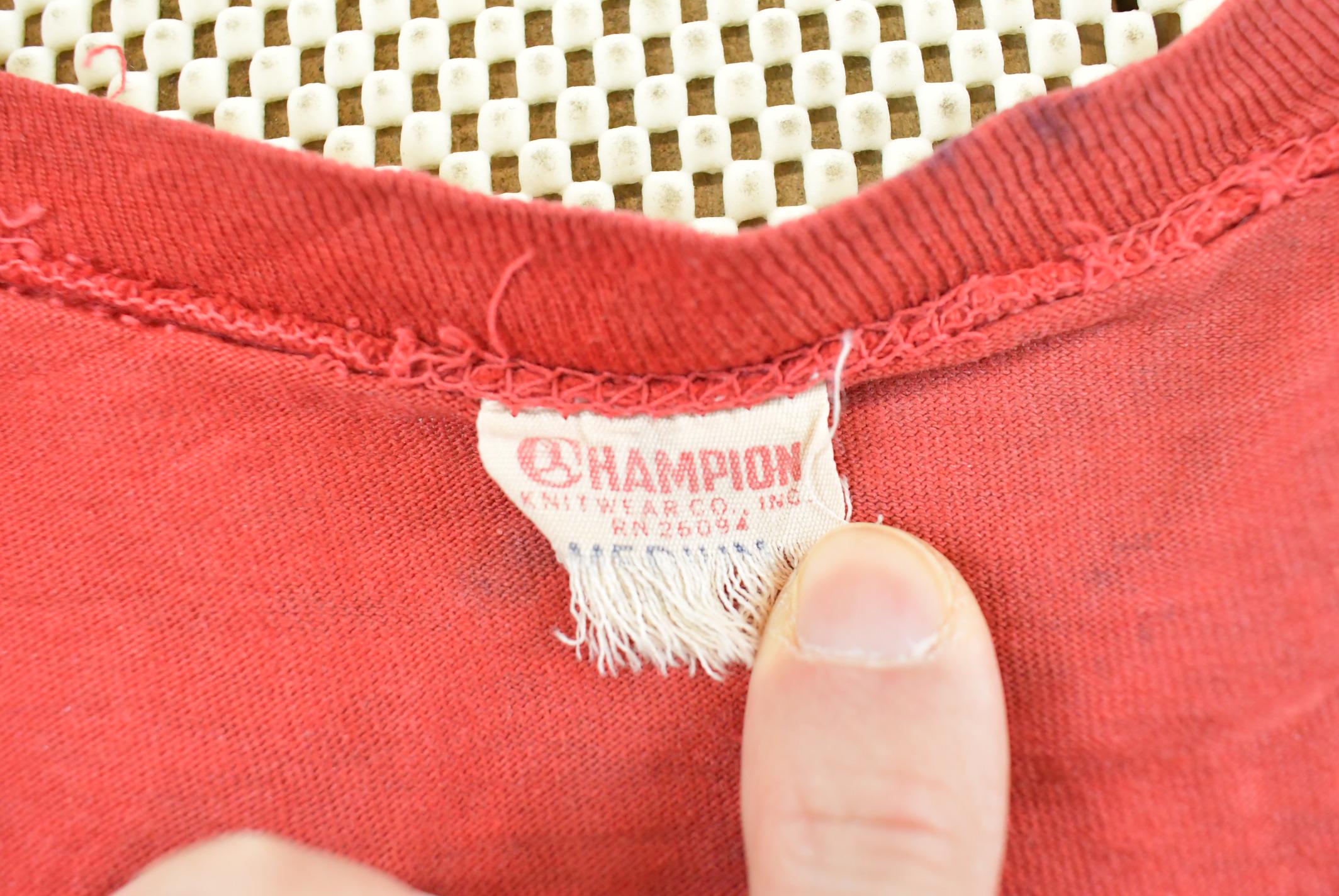 True Vintage 1960s Champion YMCA Camp T-Shirt Mens S
