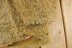 Vintage 1960s Land n Lakes Faux Fur Quarter Zip Jacket Men's Large