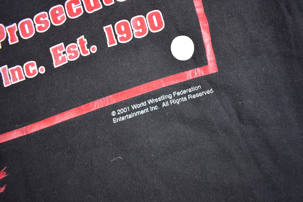 Vintage 2001 Undertaker Wrestling T-Shirt