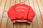 Vintage 1980s Embroidered Portsmouth Football Bomber