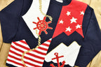 Vintage 90's Sailing Graphic Knitted Sweater