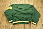 Vintage 1990s Green Bay Packers NFL Youth Windbreaker Jacket