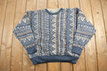 Vintage 1990s Cotton Traders Knit Crewneck Sweater