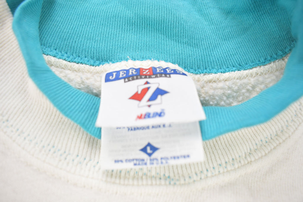 Vintage 1990s Feather Theme Crewneck Sweatshirt