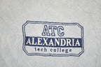 Vintage 1990s Alexandria Tech College Crewneck Sweatshirt Men's L