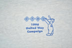 Vintage 1996 United Way Souvenir Single Stitch Graphic Print T-Shirt Made In USA
