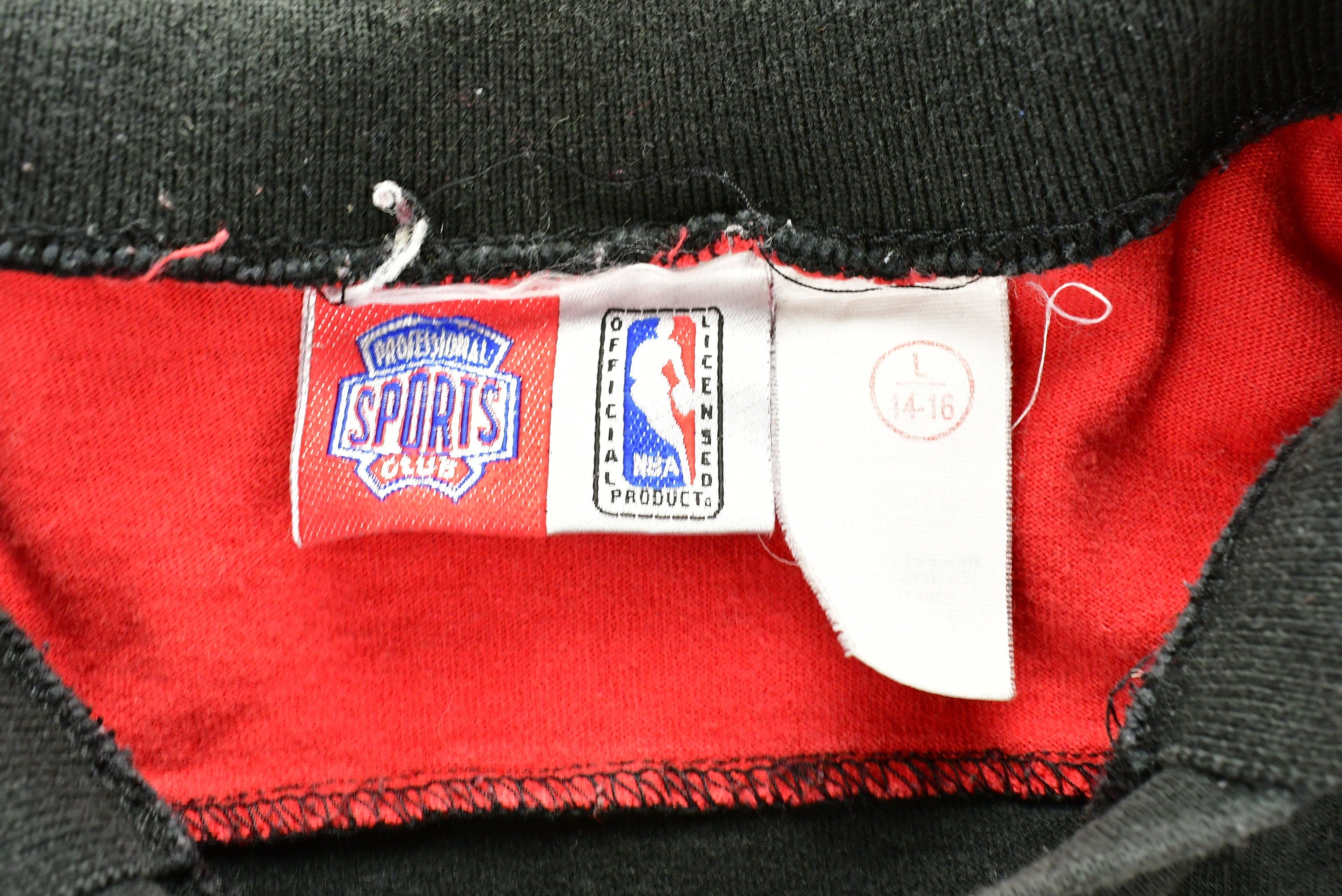 Vintage 1990s Chicago Bulls NBA Embroidered Polo Youth T-shirt