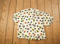 Vintage 1990s Sudden Impact Polka Dot Pattern Button Up Shirt