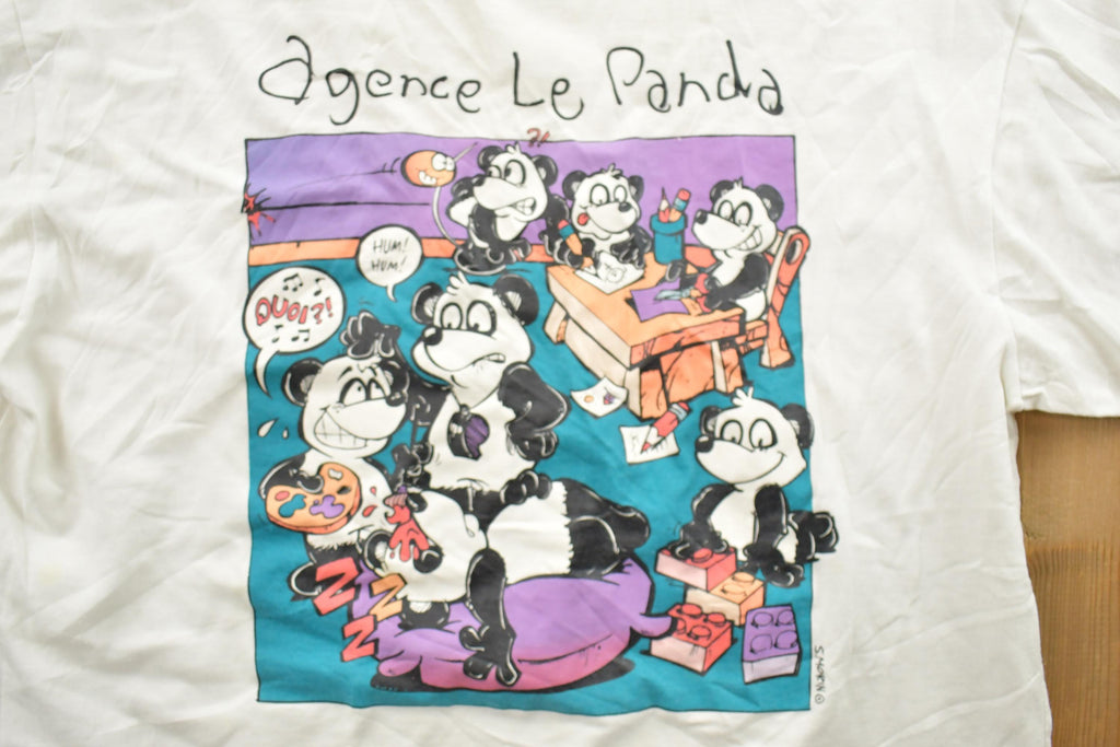 Vintage 1990s Agence Le Panda Graphic T-Shirt