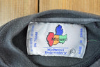 Vintage 1990s Ball State Cardinals Baseball Crewneck Sweatshirt