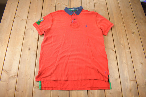 Vintage Y2K Polo Ralph Lauren Canoe Kayak Club Small Pony Polo Shirt Size XL