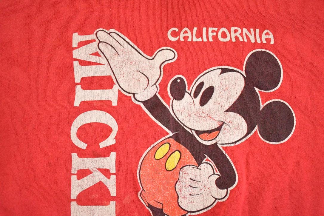 Vintage 1980s Disney Mickey Mouse California Sweatshirt Men's M
