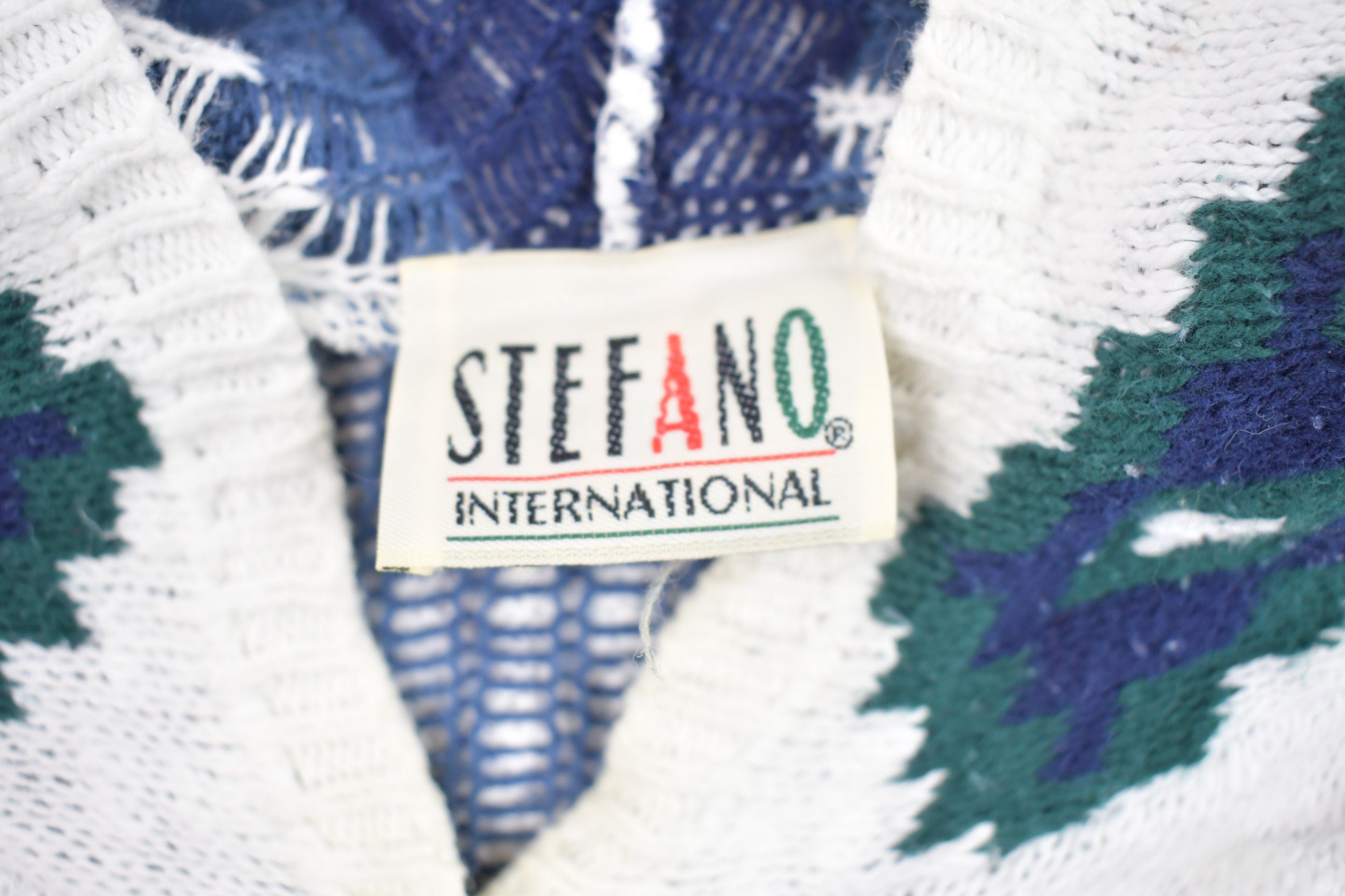 Vintage 1990s Stefano Aztec Graphic Hoodie
