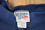 Vintage 1990s Morning Sun Floral Print Sweatshirt