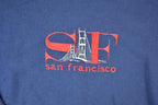 Vintage 1990s San Francisco Golden Gate Bridge Crewneck Sweatshirt