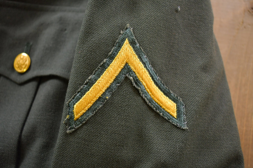 Vintage 1980s Military Medic Formal Blazer